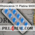Rhinocéros 11 Platine 9000 22